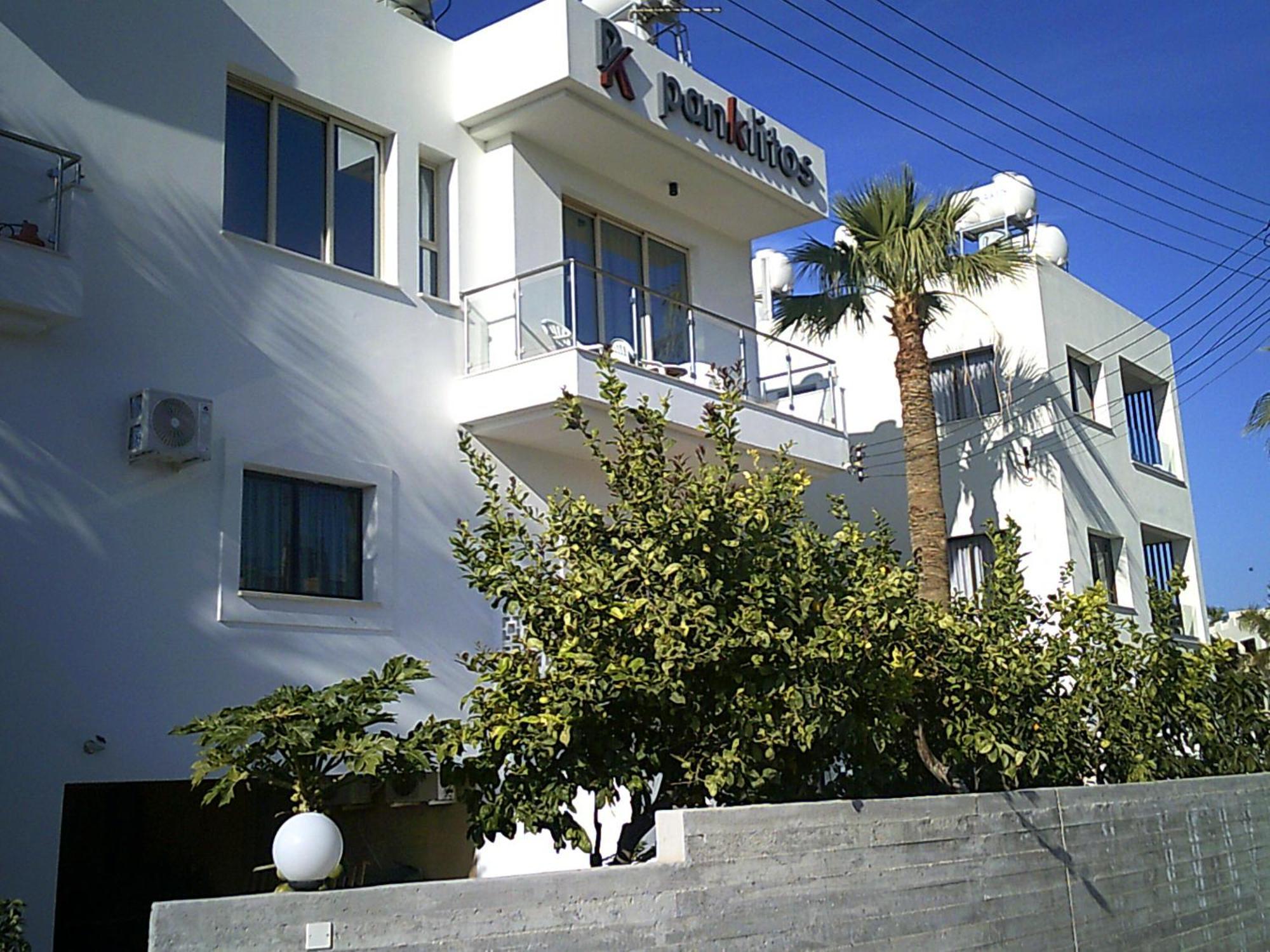 Panklitos Tourist Apartments Paphos Eksteriør bilde
